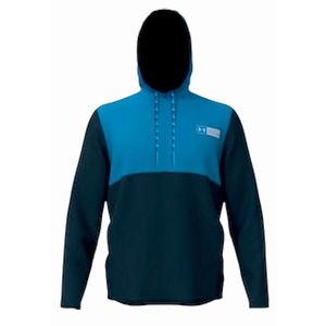 Under Armour Pullover Hoodie Men Size Small Jacket‎ Top Blue Mens Activewear